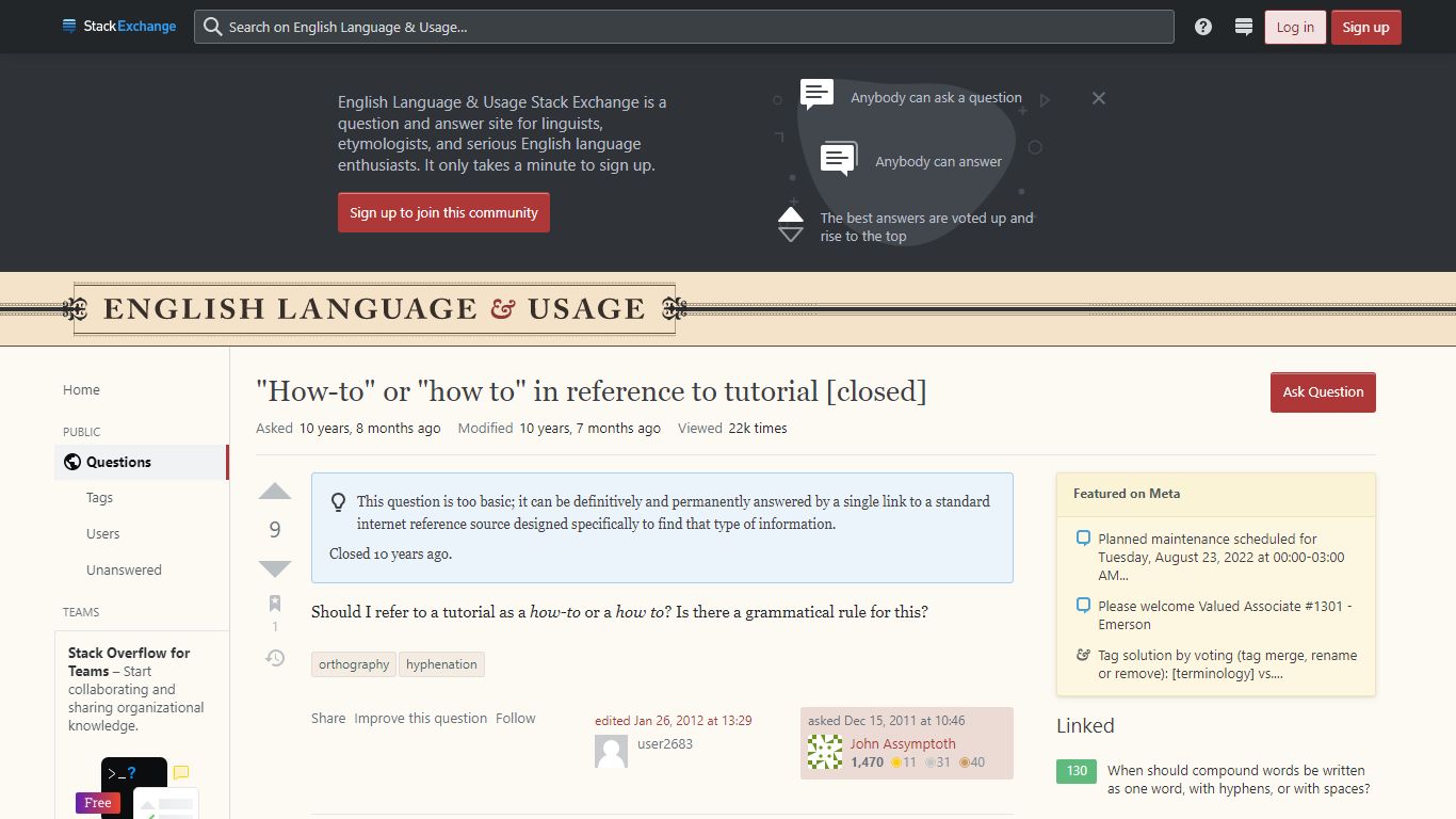 orthography - "How-to" or "how to" in reference to tutorial - English ...